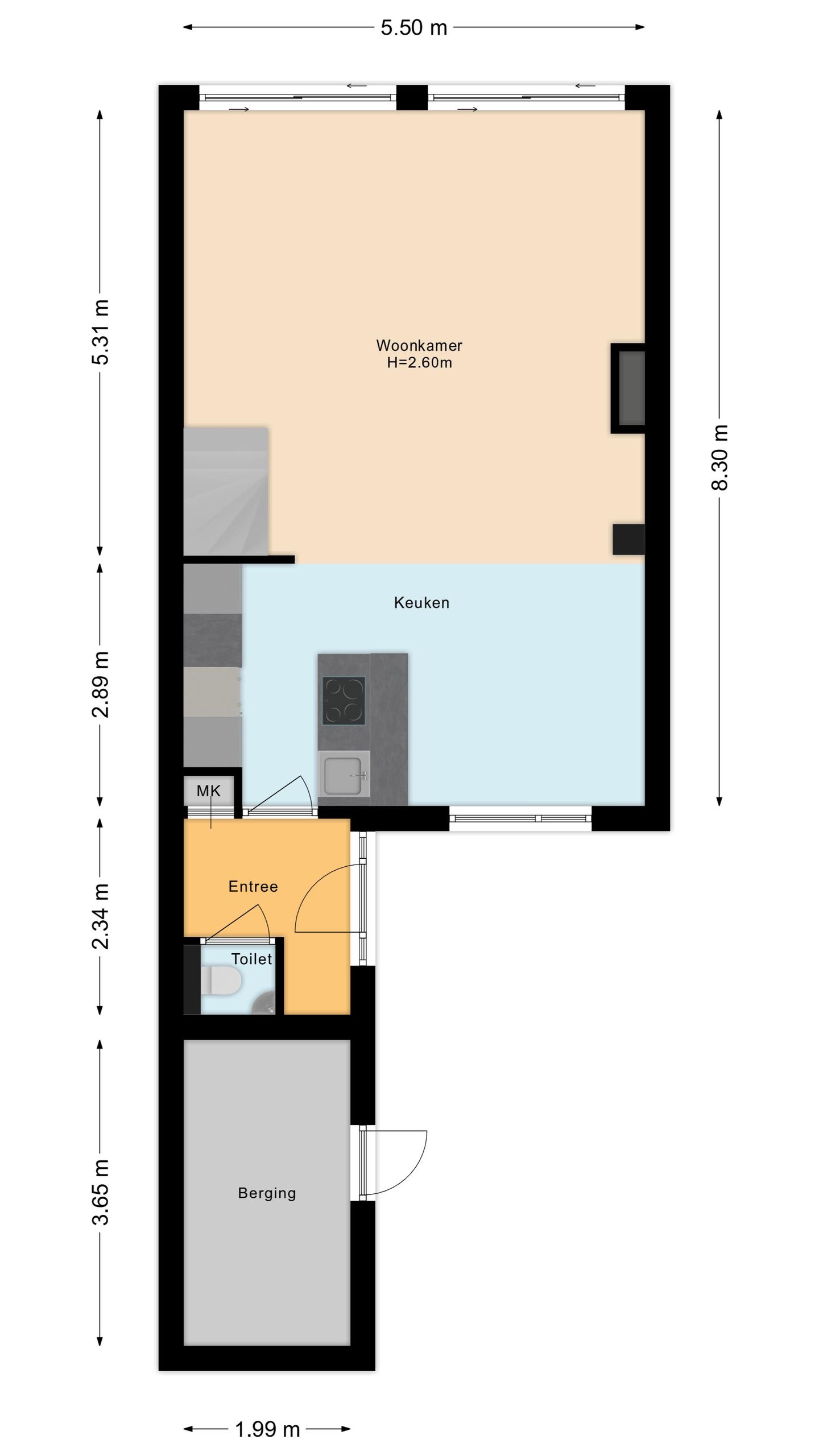 Foto 35 van P.J. Troelstrastraat 59