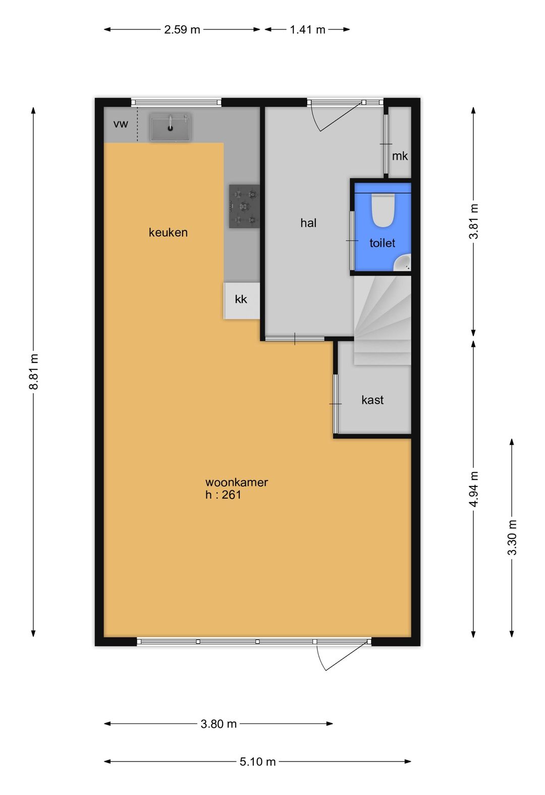 Foto 37 van Orlofflaan 35