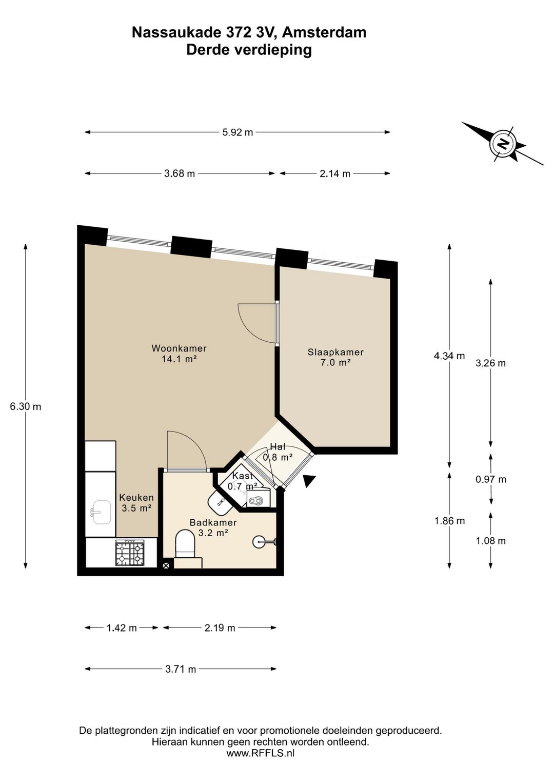 Foto 28 van Nassaukade 372-3V