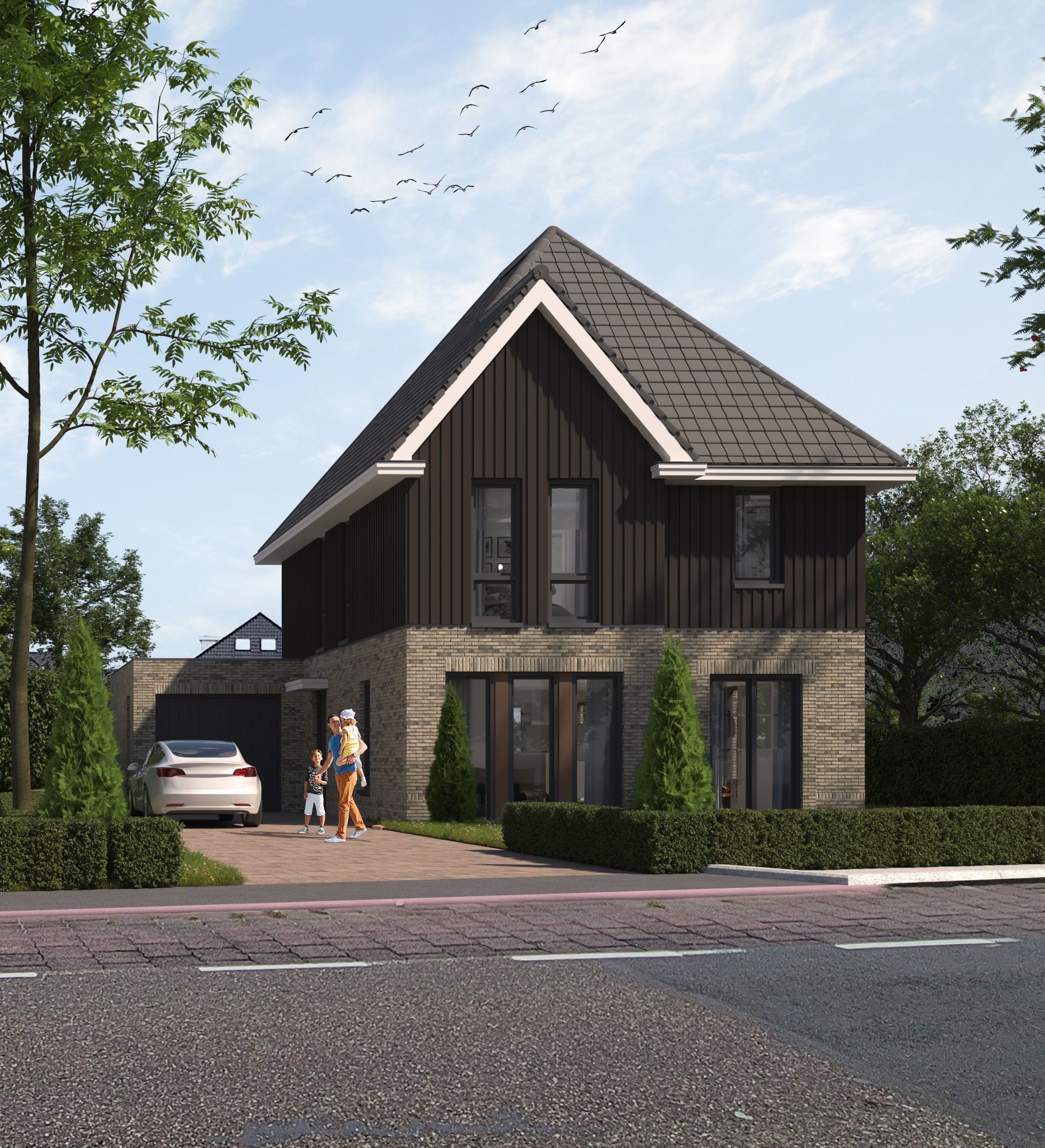 Vrijstaande villa's (Bouwnr. 2) false