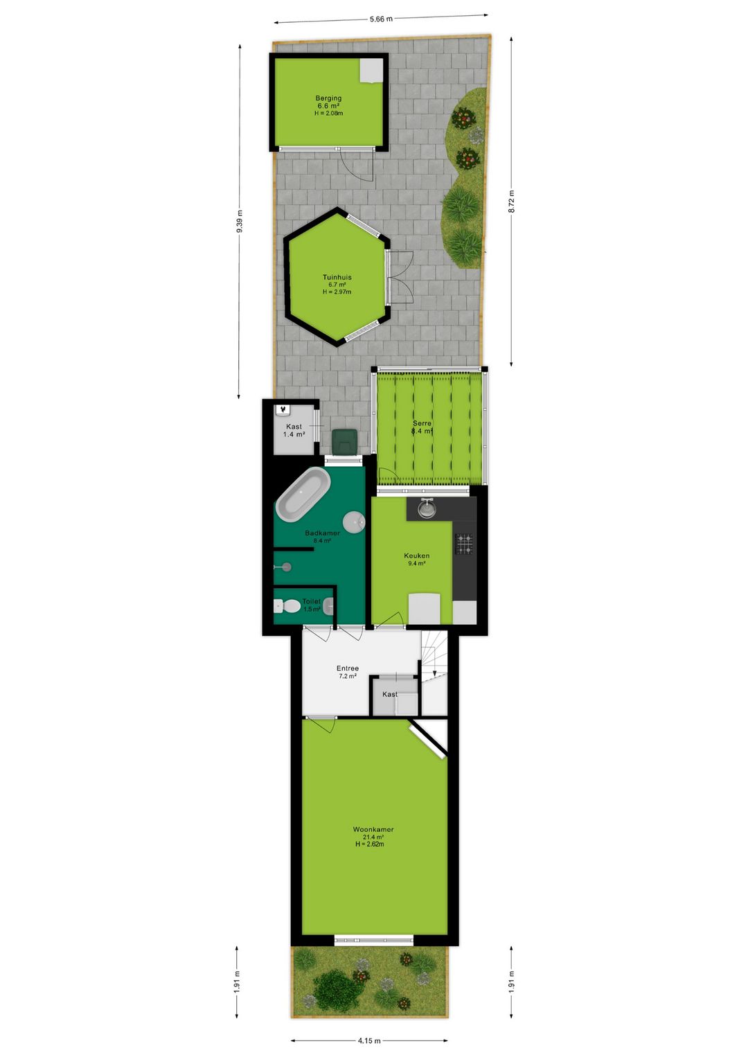 Foto 31 van van Bennekomweg 17-A