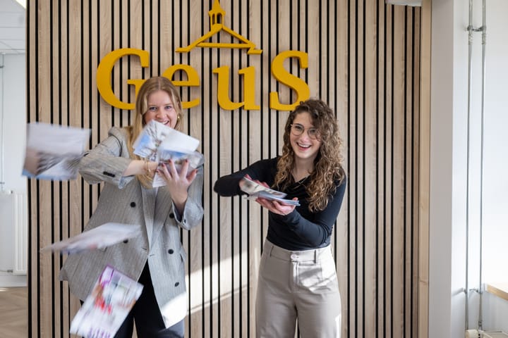 Een promotiefoto voor op kantoor