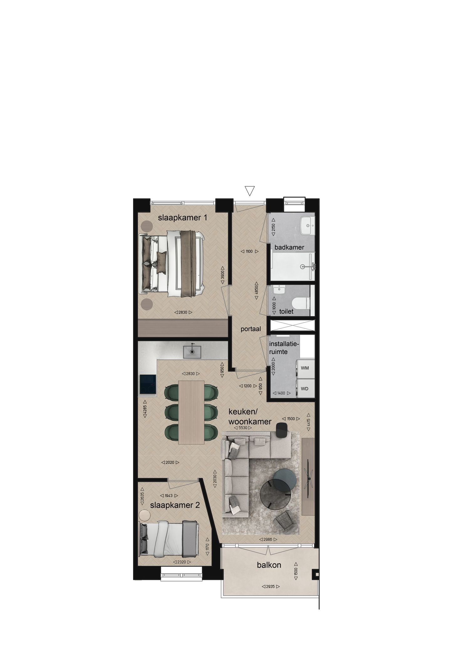 Foto 4 van Veldstraat 11-G