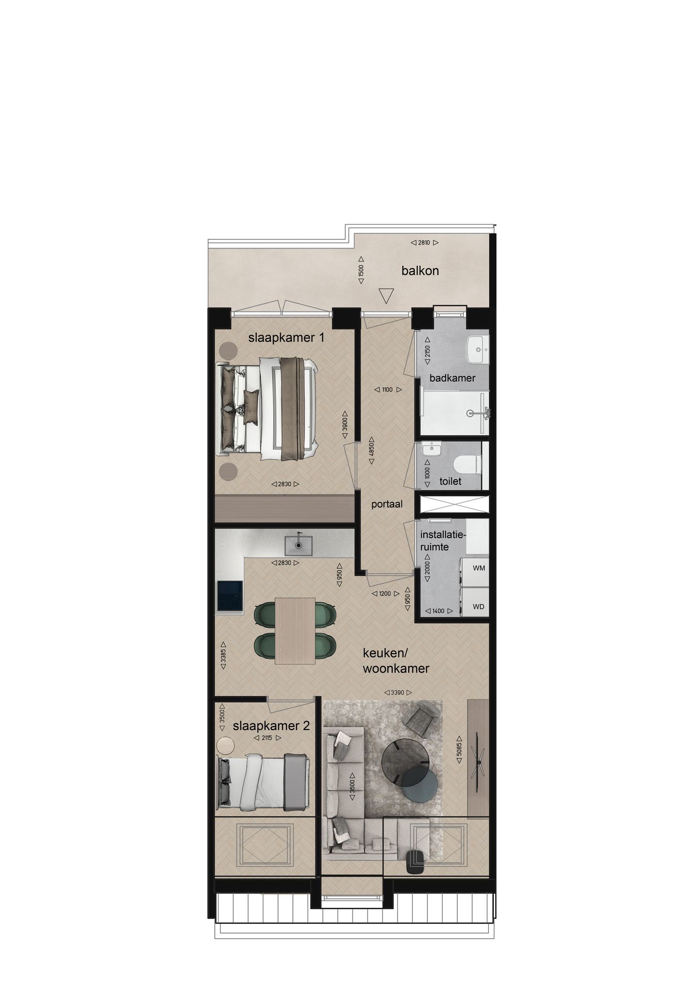 Foto 4 van Veldstraat 11-P