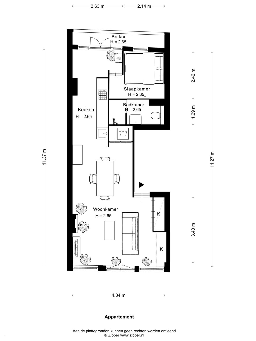 Foto 22 van Wilhelminastraat 12-2