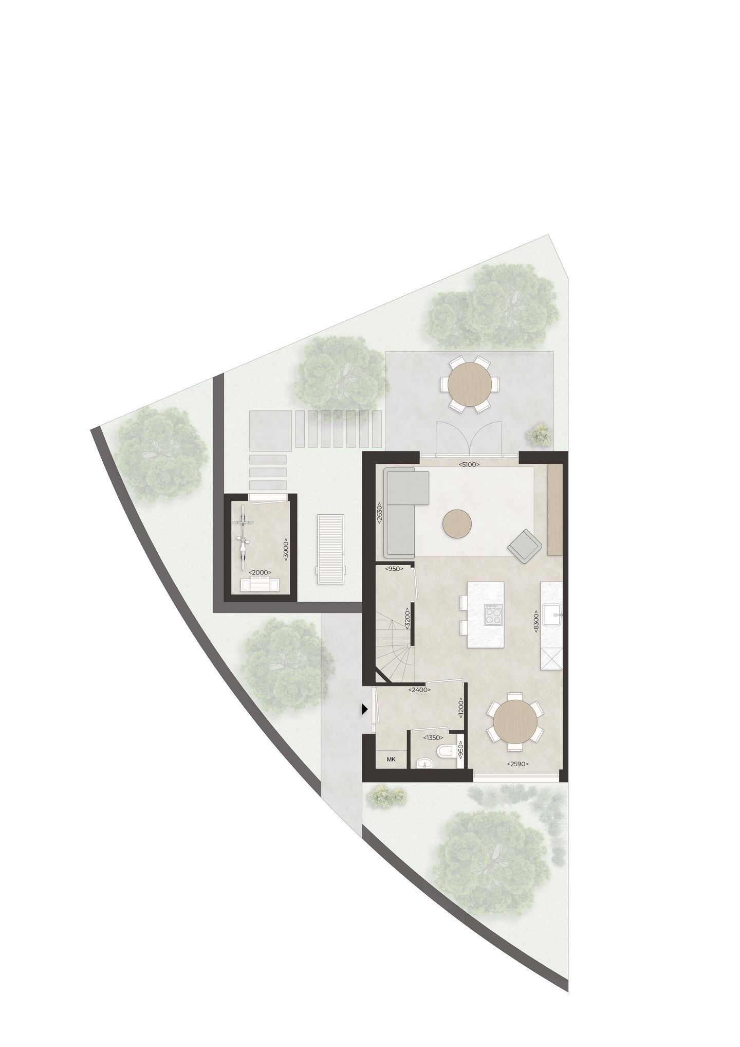 Foto 4 van Maison de Ville (Bouwnr. 46)