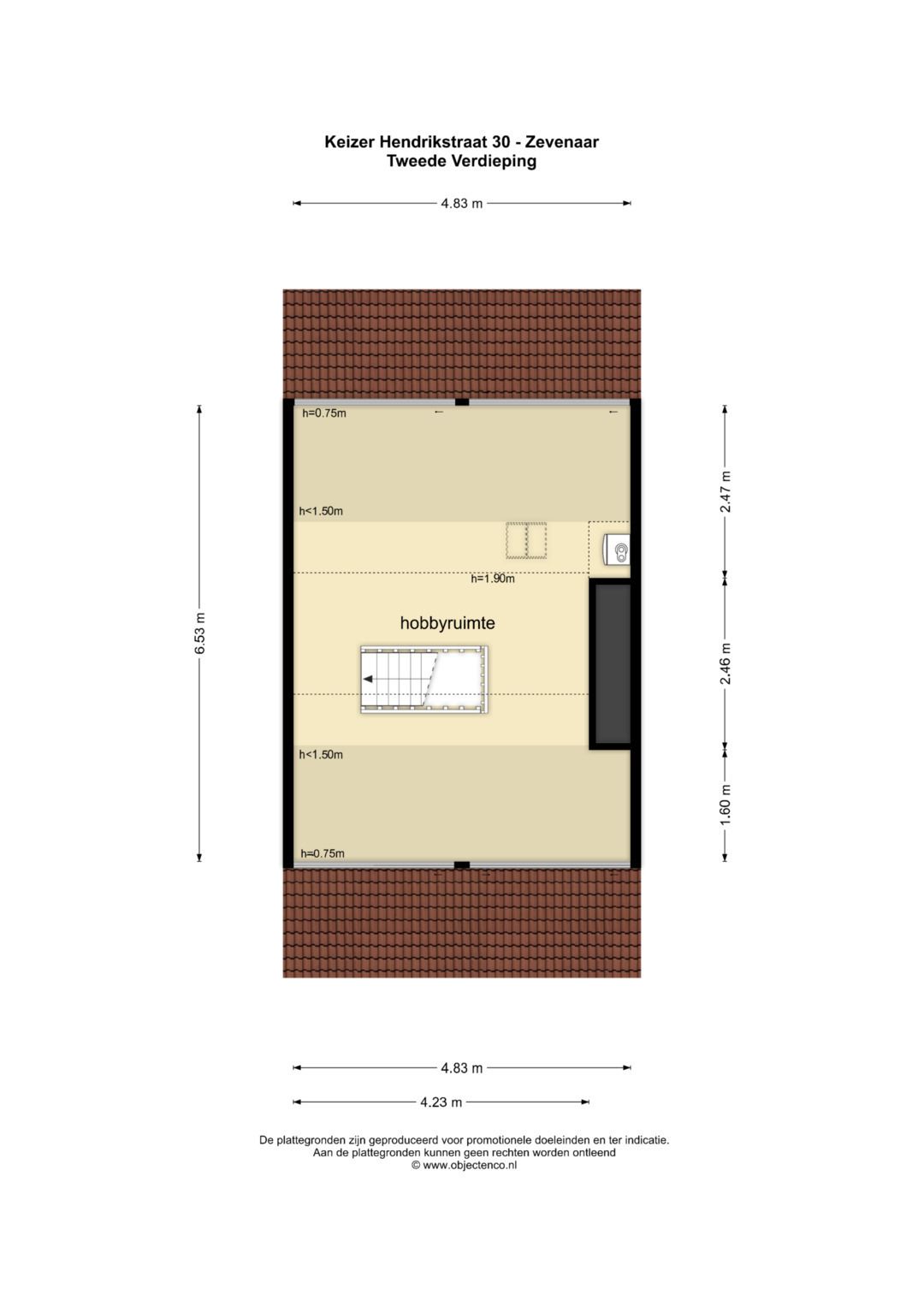 Foto 44 van Keizer Hendrikstraat 30