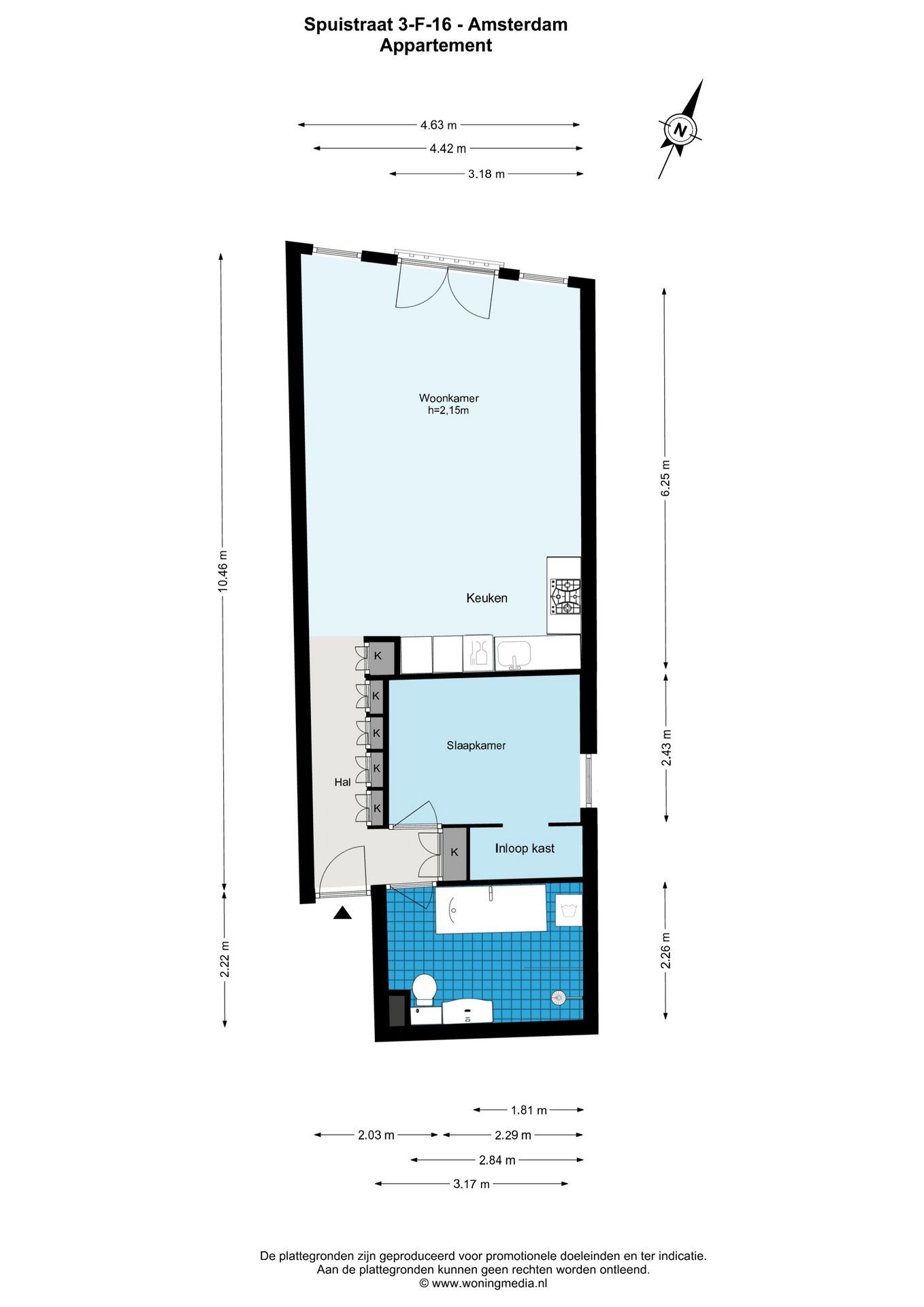 Foto 20 van Spuistraat 3-F16