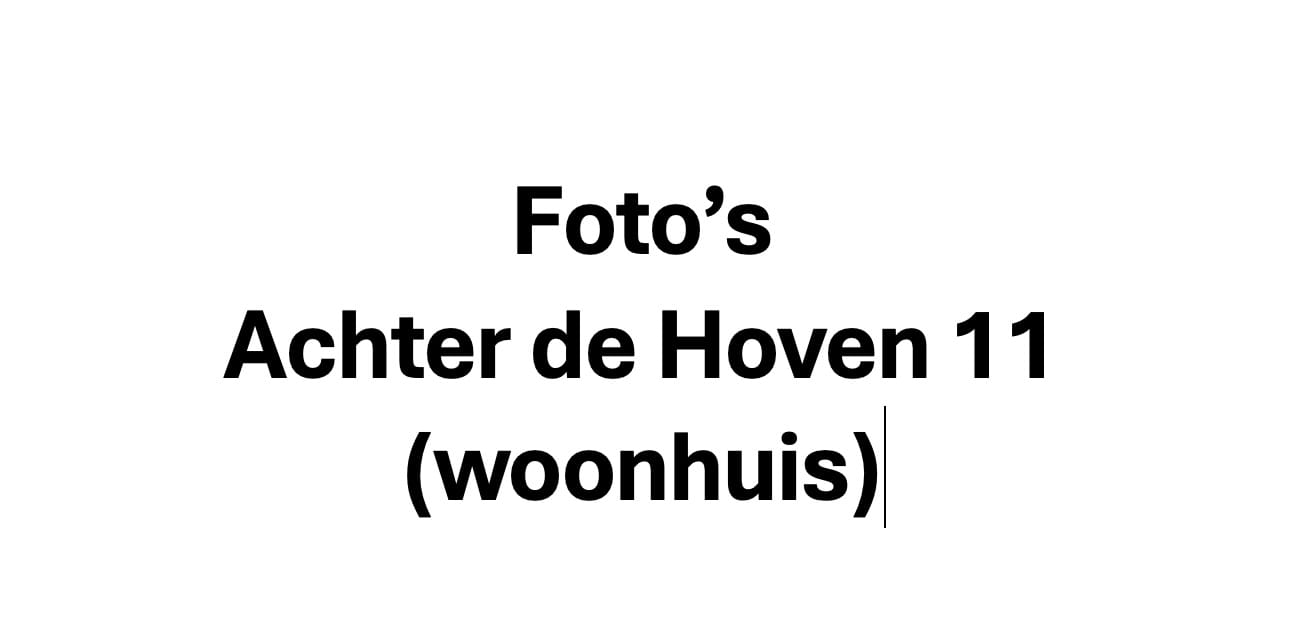 Foto 4 van Achter de Hoven 11