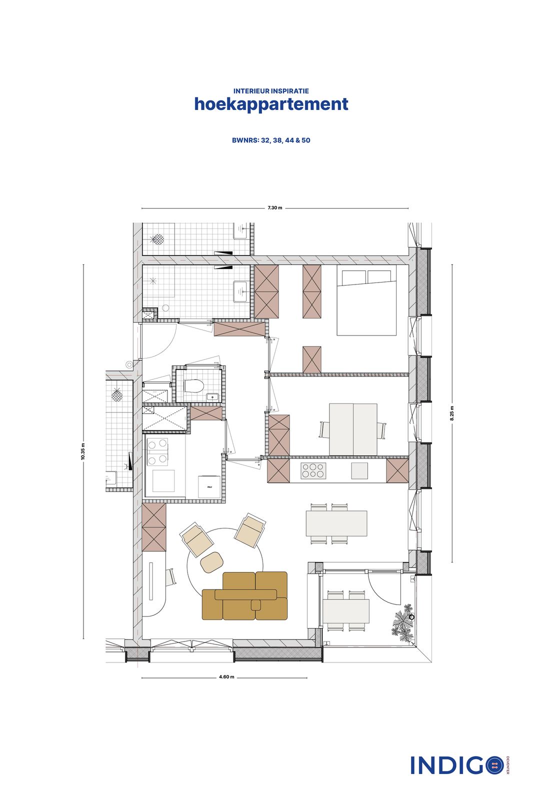 Foto 8 van Hoekappartementen (Bouwnr. 32)