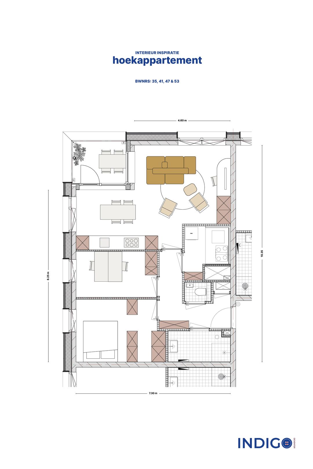 Foto 8 van Hoekappartementen (Bouwnr. 47)
