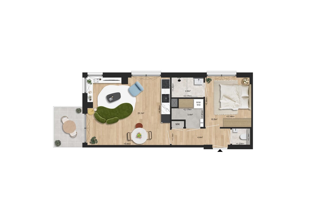 Foto 11 van Het Hoofdkwartier (Bouwnr. 113)