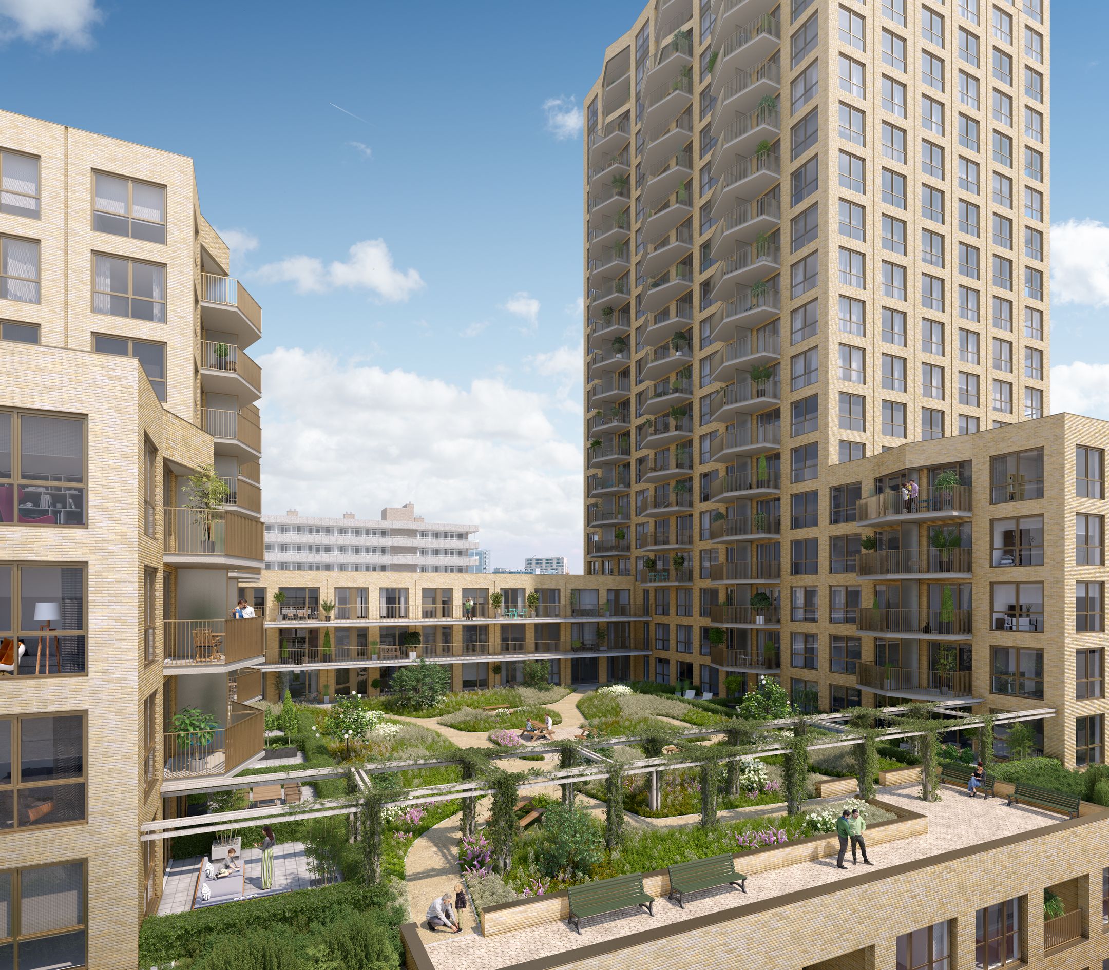 3-kamer appartement (Bouwnr. 402F114)