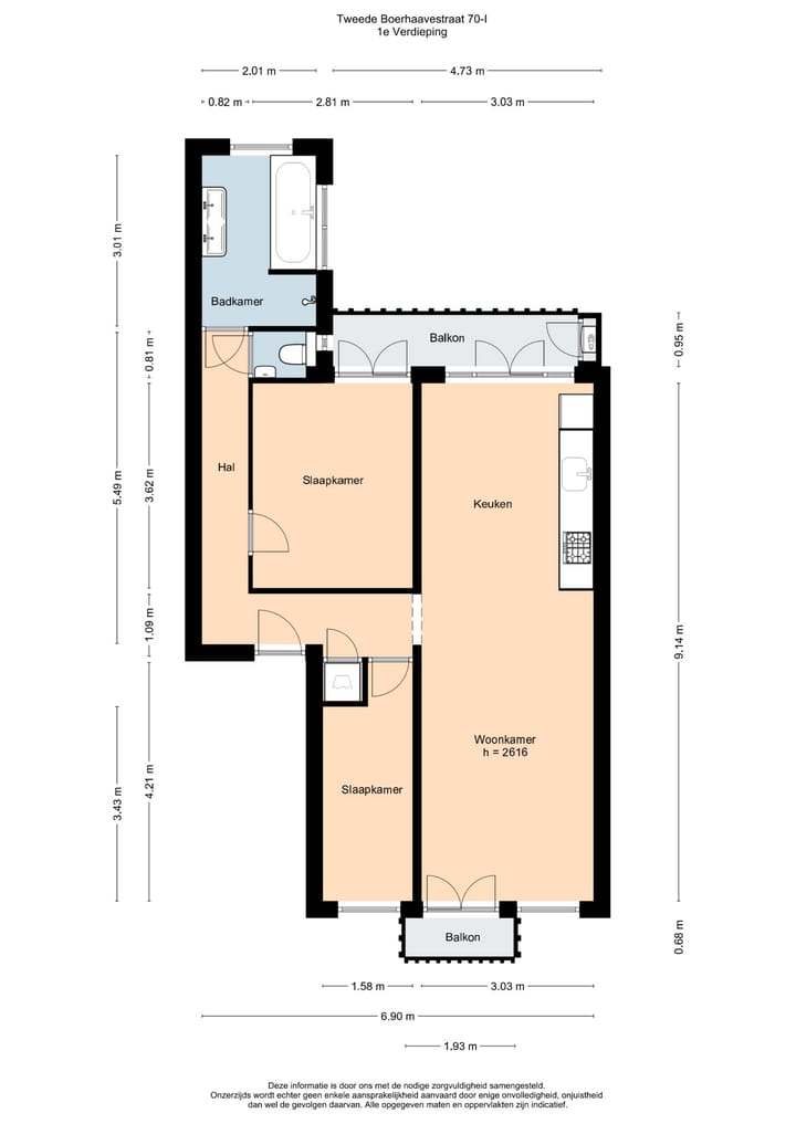 Foto 38 van Tweede Boerhaavestraat 70-1