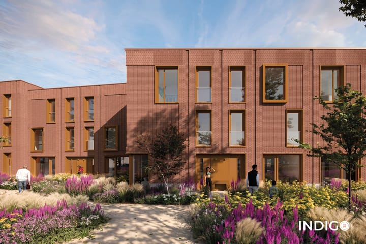 Image of Hoekwoning XL Row house