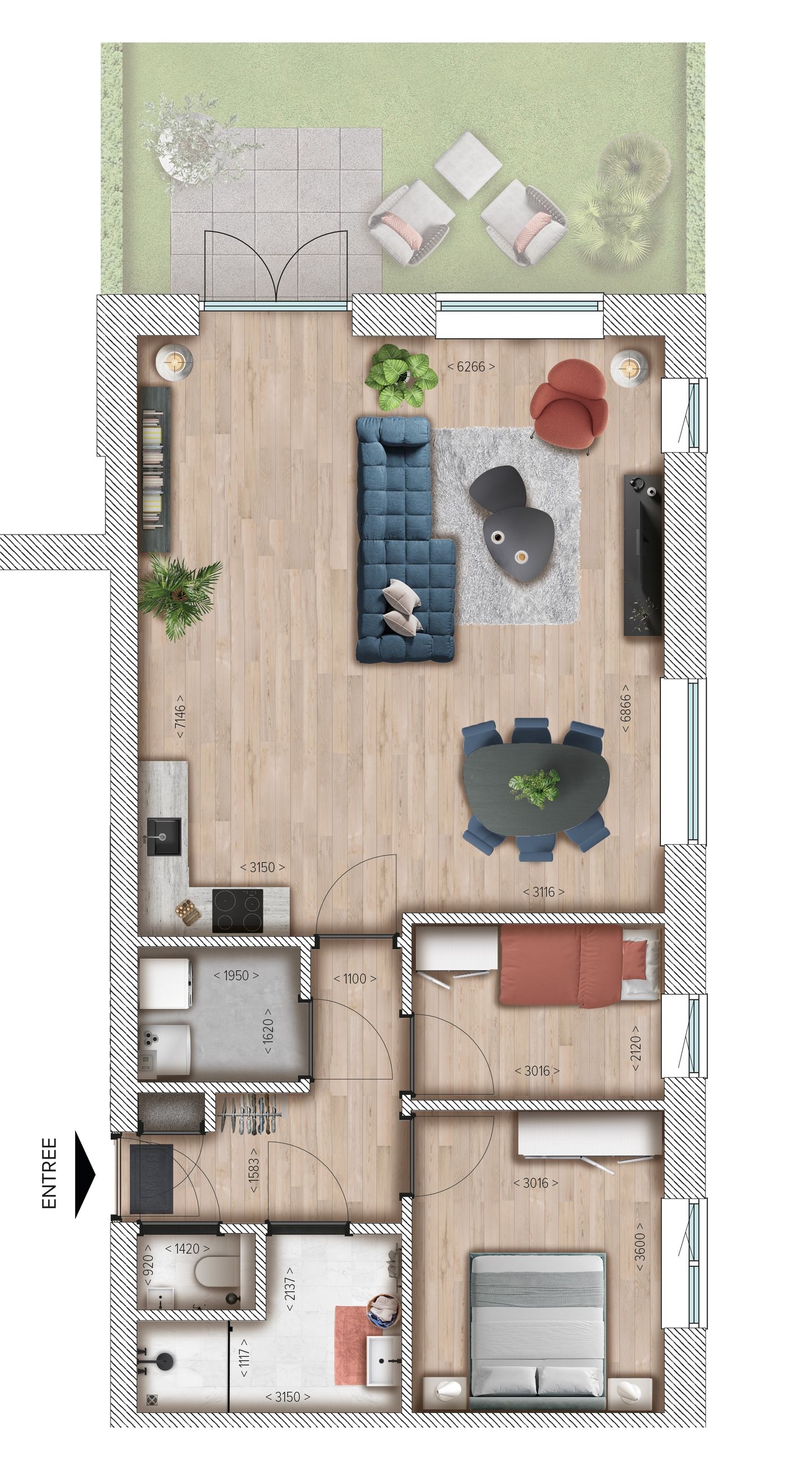 Foto 4 van Appartement (Bouwnr. 4)