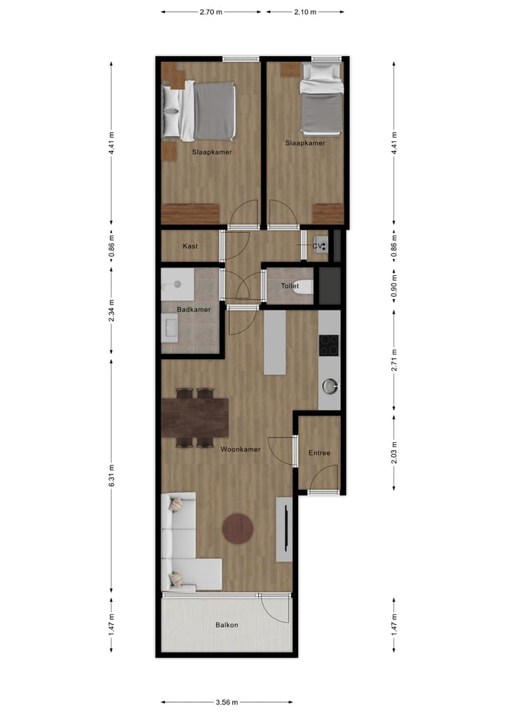 Foto 25 van Lokerstraat 1-G