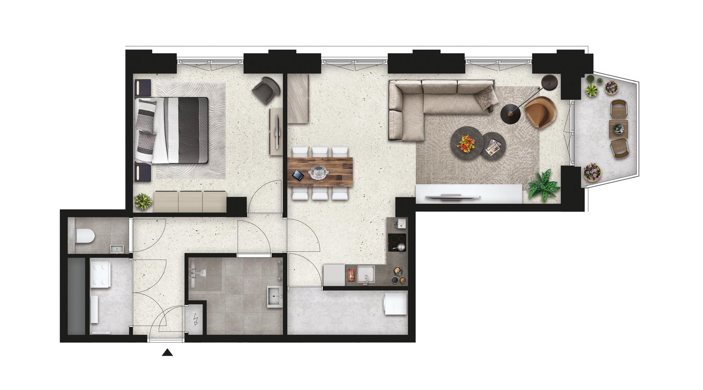 Foto 4 van Pieter Vreedeplein 20-48