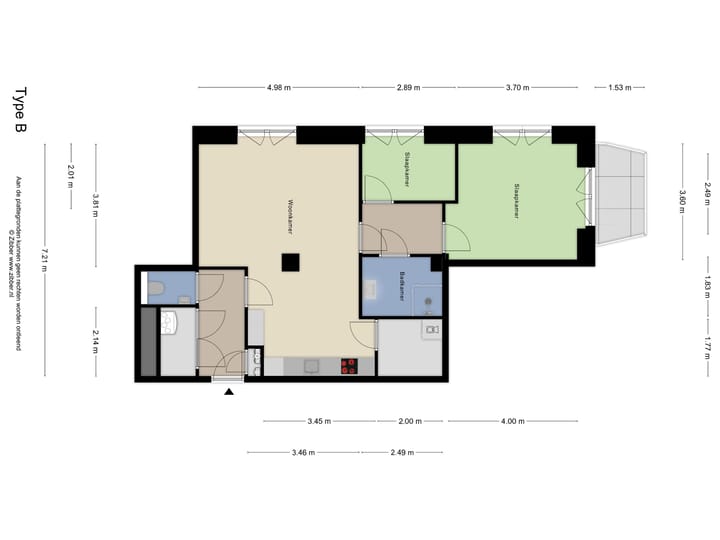 Appartement te koop: Pieter Vreedeplein 20-48, Tilburg
