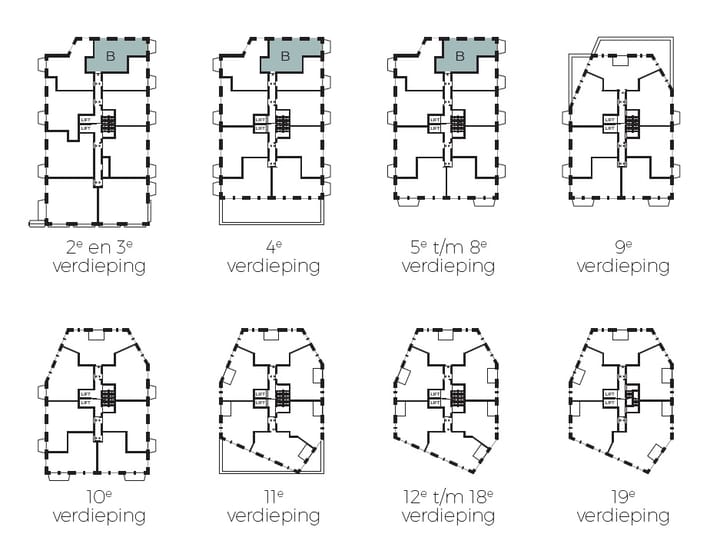 Appartement te koop: Pieter Vreedeplein 20-48, Tilburg
