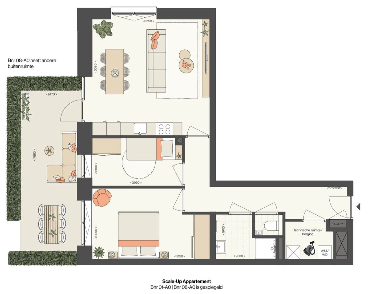 Foto 6 van Scale-Up appartement (Bouwnr. 01-A0)