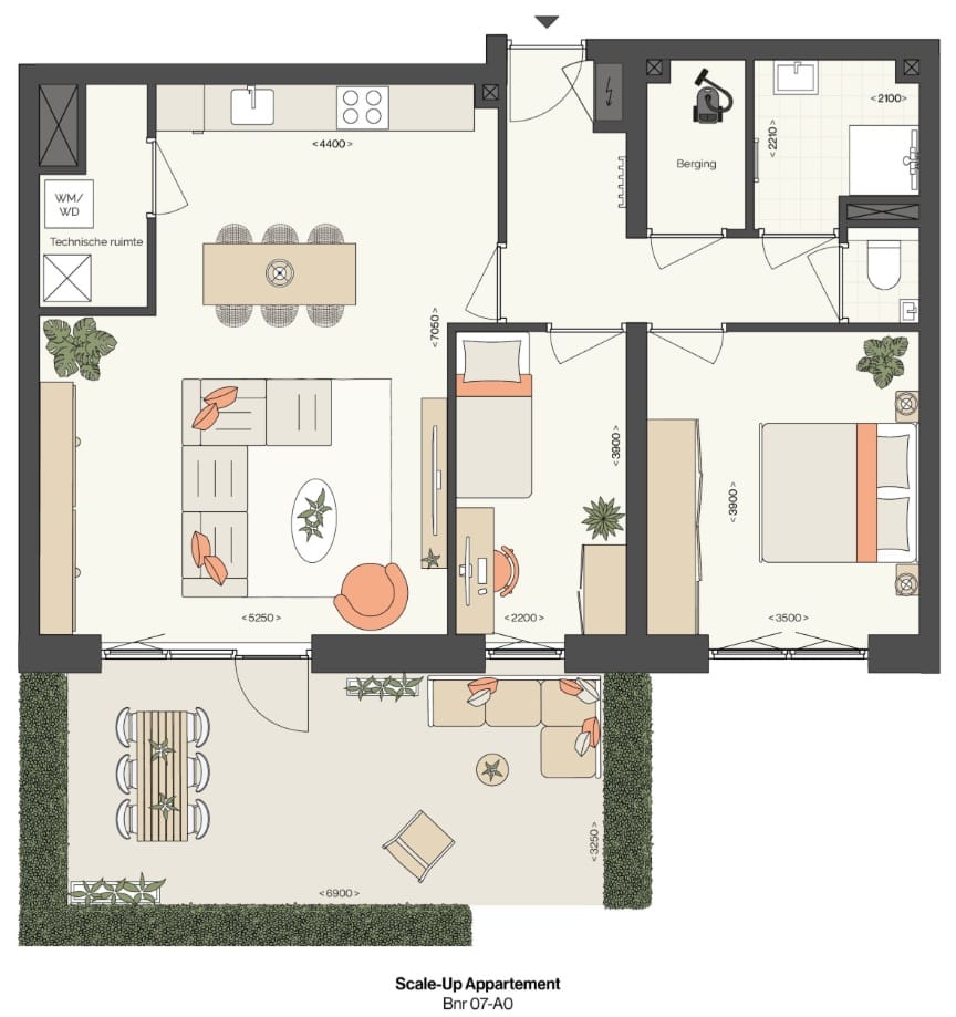 Foto 5 van Scale-Up appartement (Bouwnr. 07-A0)