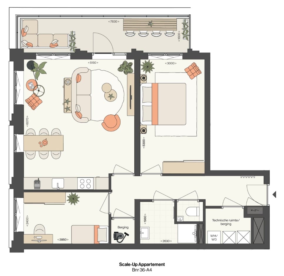 Photo 7 of Scale-Up appartement (Bouwnr. 36-A4)