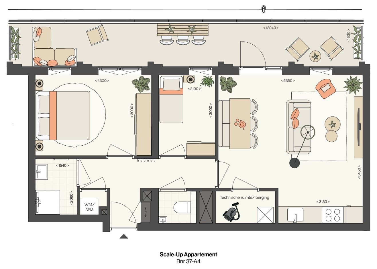 Photo 6 of Scale-Up appartement (Bouwnr. 37-A4)