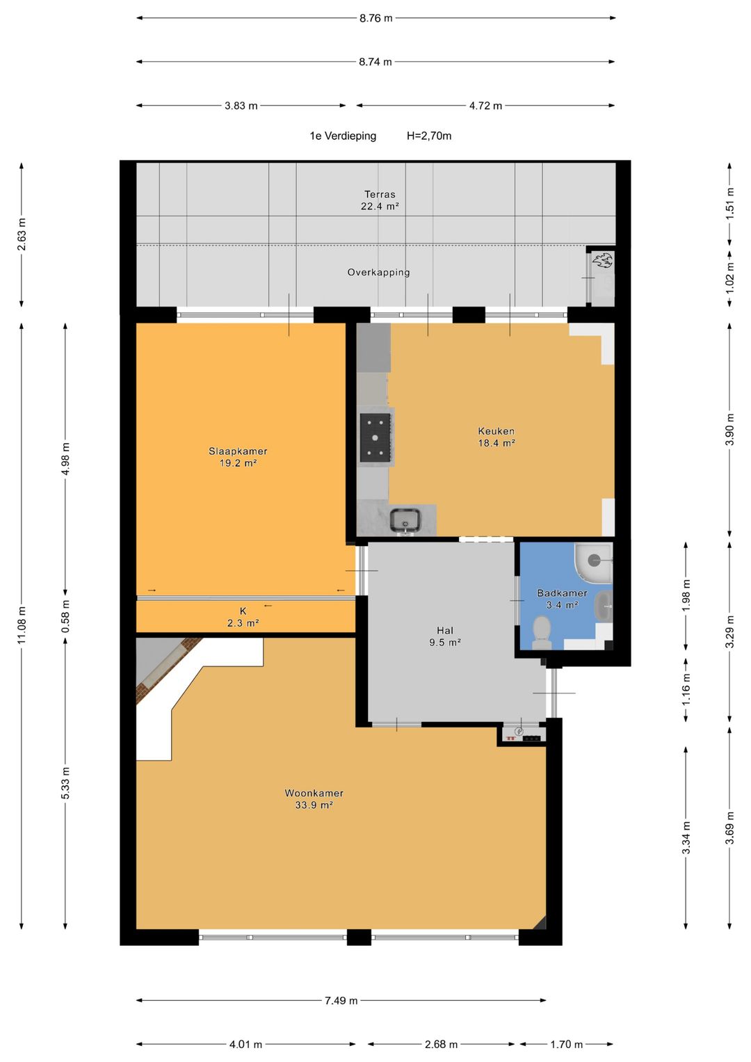 Photo 28 of Theresiastraat 81-A