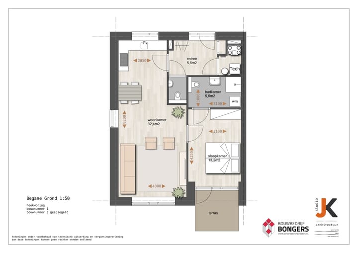 Appartement te koop: Kloosterstraat 1A1, Lemelerveld