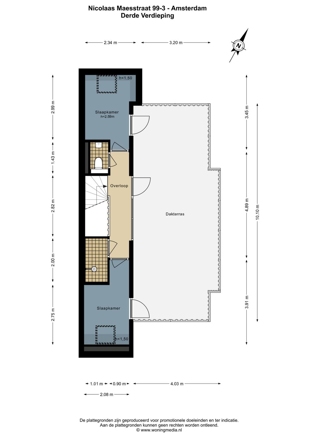 Foto 32 van Nicolaas Maesstraat 99-3