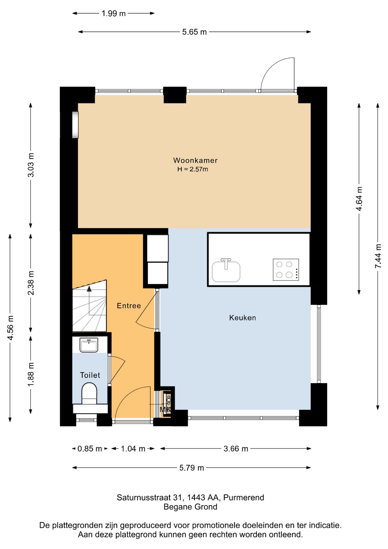 Foto 48 van Saturnusstraat 31