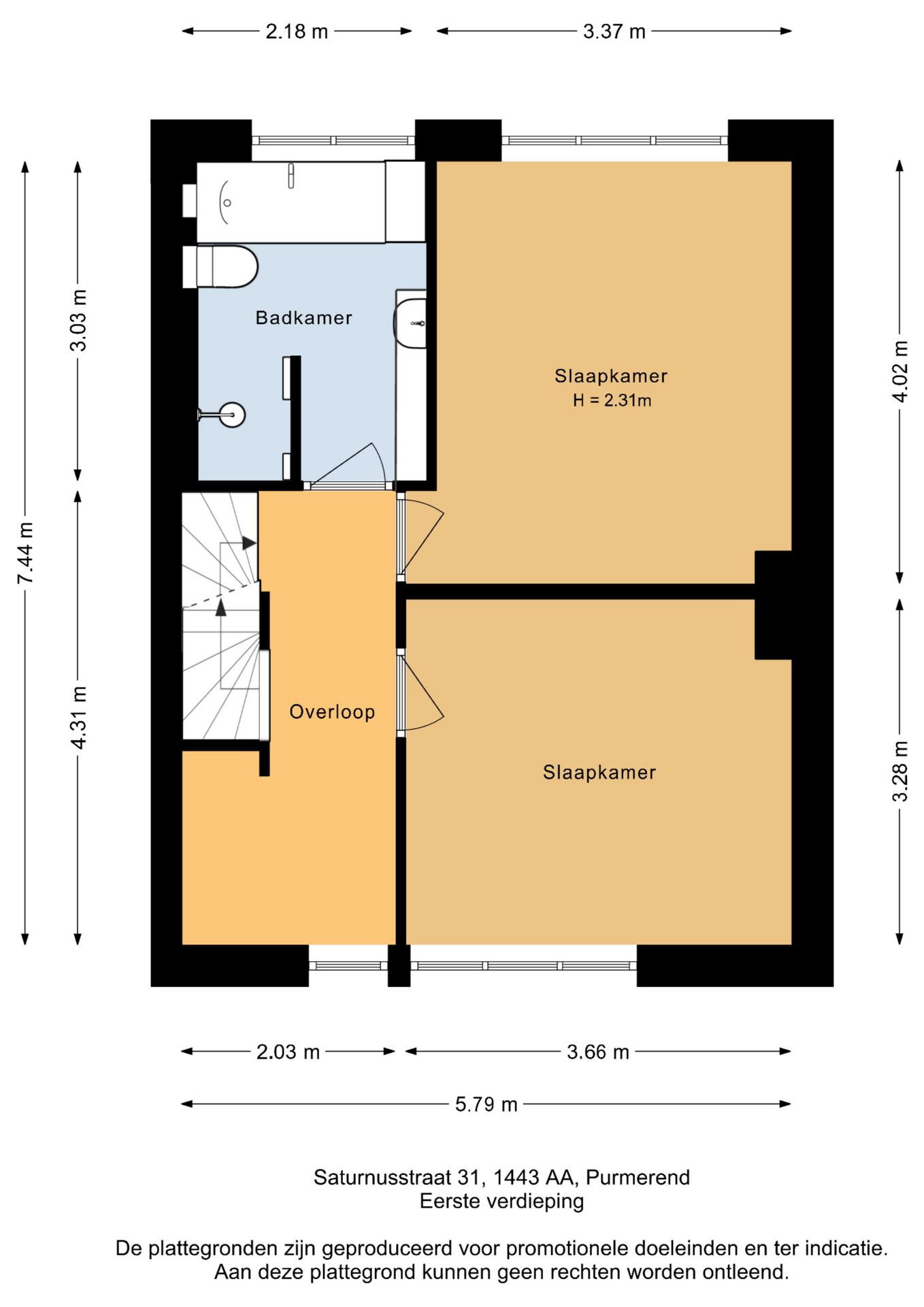 Foto 49 van Saturnusstraat 31