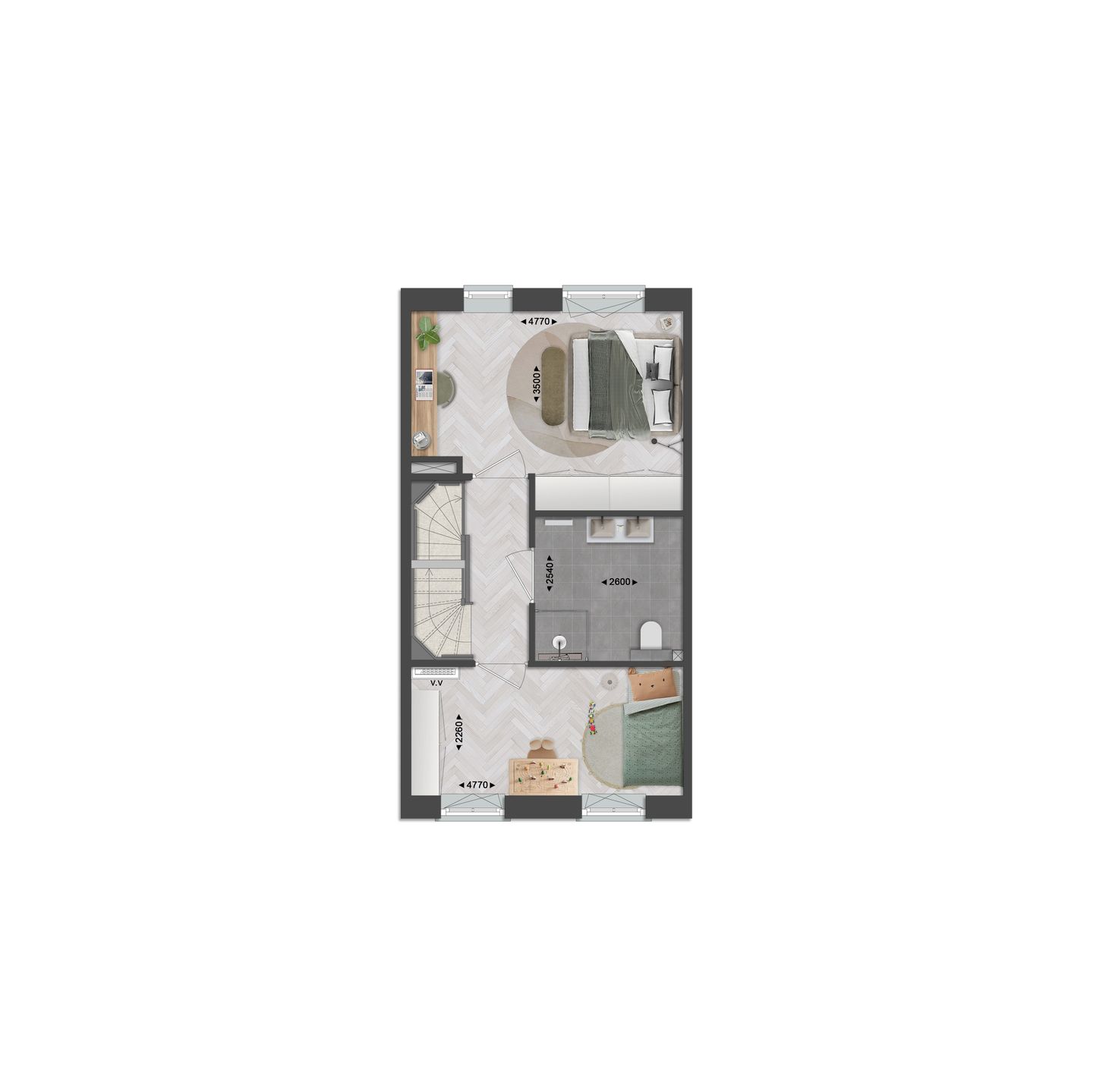 Foto 14 van Laan door de Veste (Bouwnr. 36)