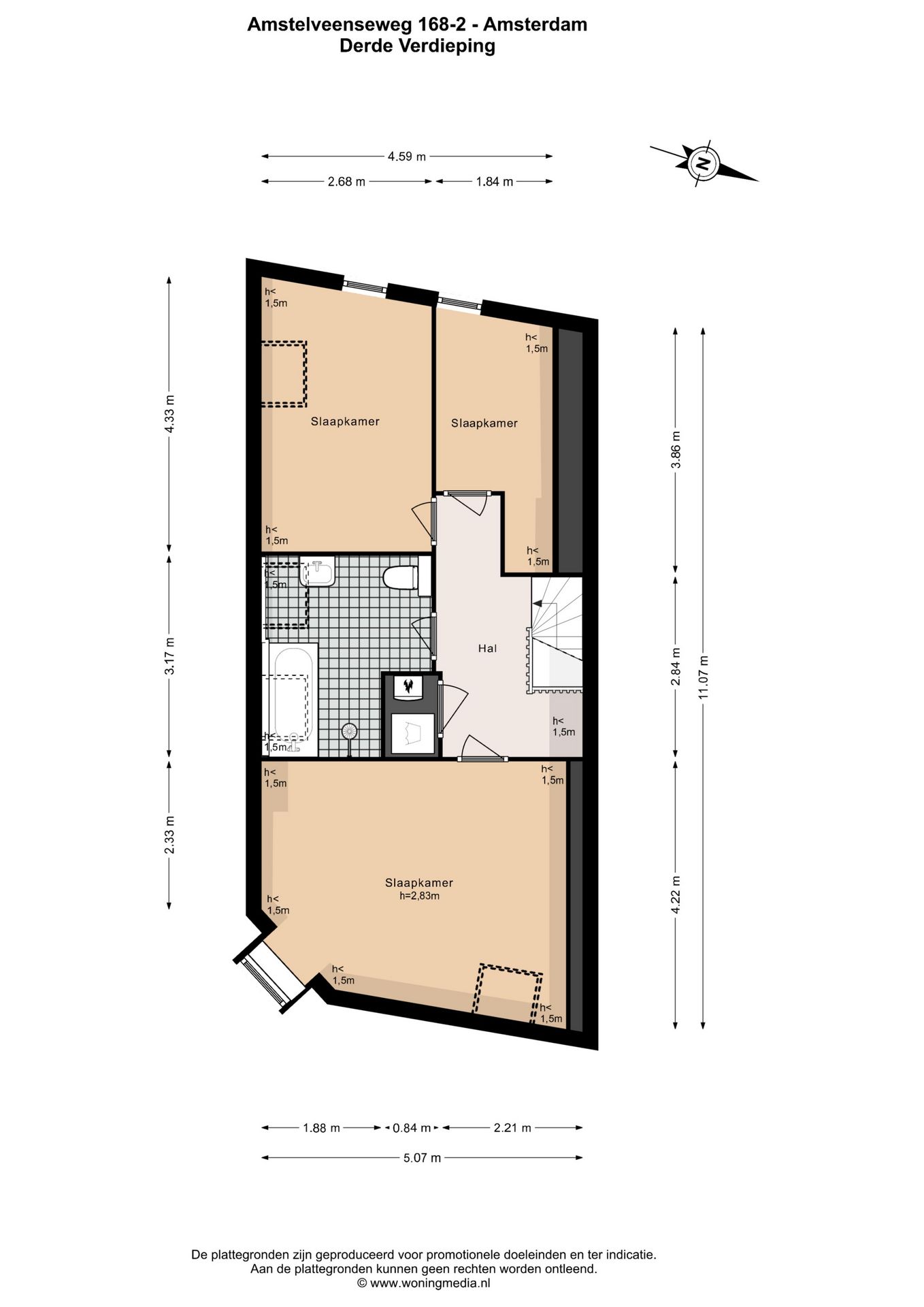 Foto 30 van Amstelveenseweg 168-2