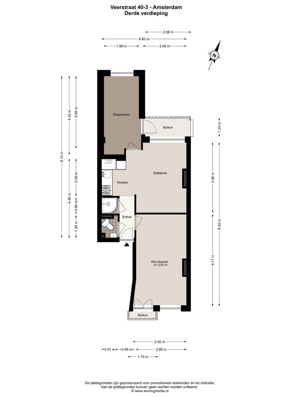 Foto 32 van Veerstraat 40-3