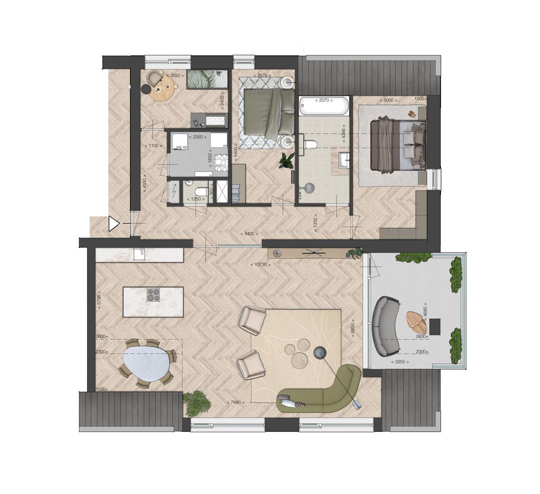 Photo 2 of Blok 5 (Bouwnr. 35)