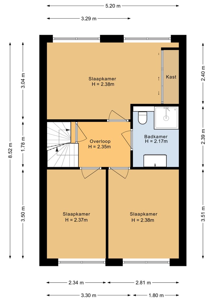 Modern Terraced Home with Four Bedrooms in Waalre — 70
