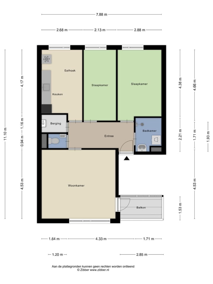 Affordable 3-room apartment centrally located in Hillesluis — 51