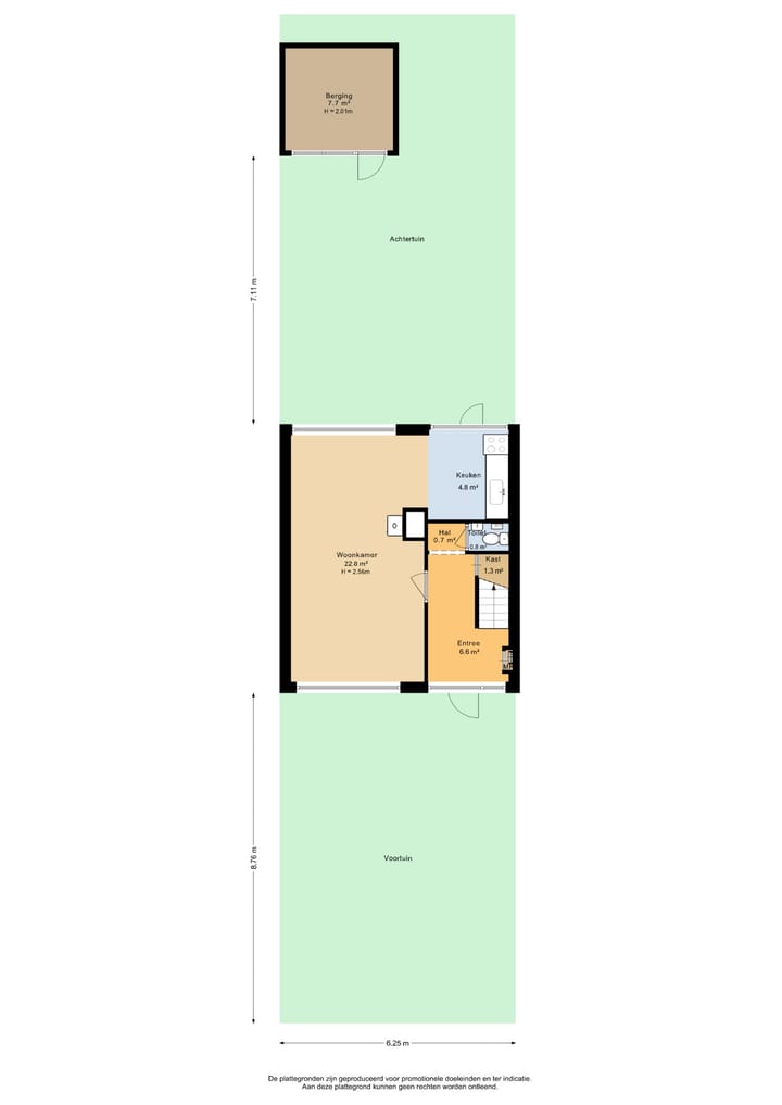 Affordable terraced home with four bedrooms in the heart of Hendrik-Ido-Ambacht — 77