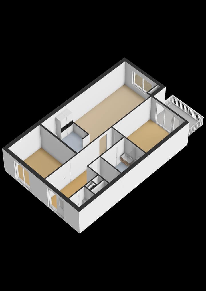 Fully Renovated Corner Apartment in IJburg with Southwest Balcony — 83