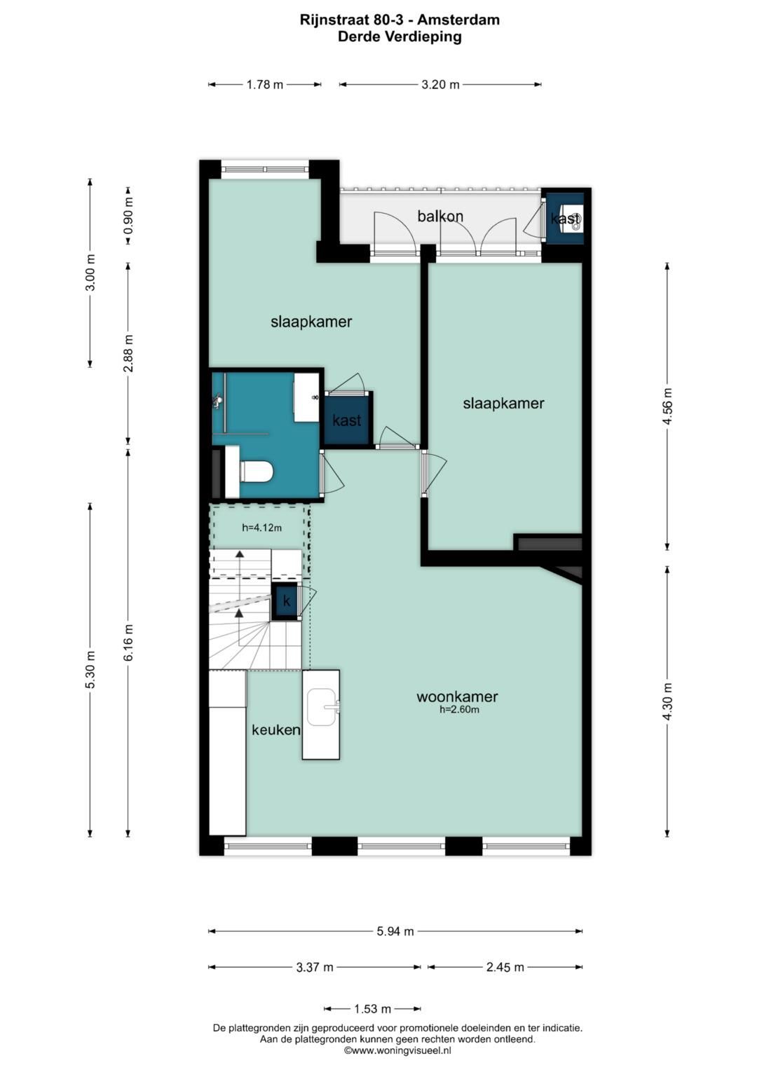 Foto 28 van Rijnstraat 80-3