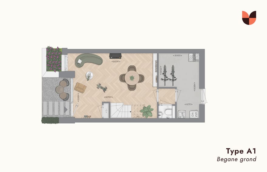 Foto 15 van Herenhuis Type A1 (Bouwnr. 94)