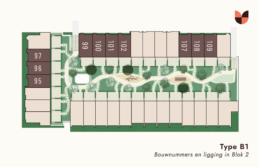 Foto 12 van Herenhuis Type B1 (Bouwnr. 99)
