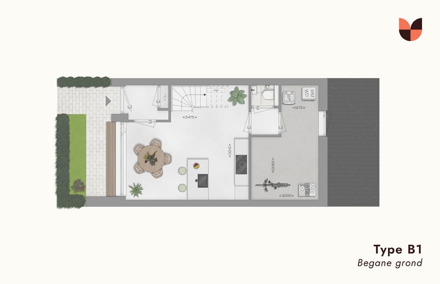 Foto 15 van Herenhuis Type B1 (Bouwnr. 101)