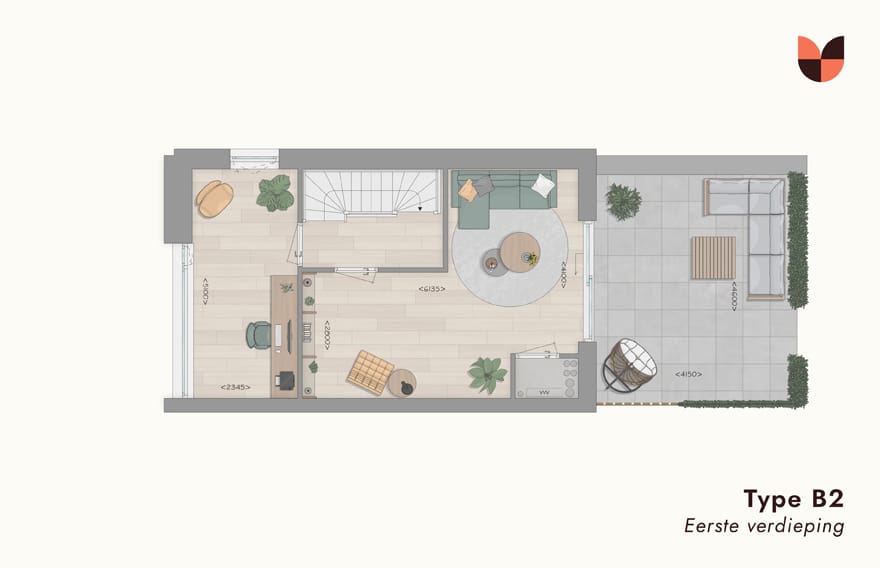 Foto 13 van Herenhuis Type B2 (Bouwnr. 110)