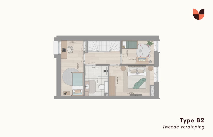 Foto 14 van Herenhuis Type B2 (Bouwnr. 110)