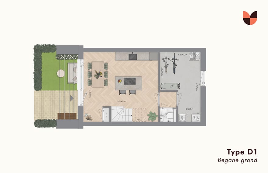 Foto 15 van Herenhuis Type D1 (Bouwnr. 83)