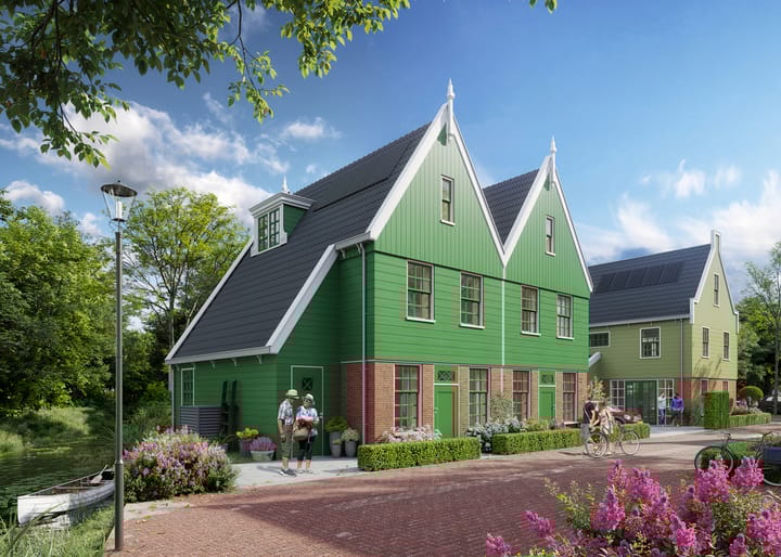 Foto van type E Zaankanter 2-onder-1-kapwoning