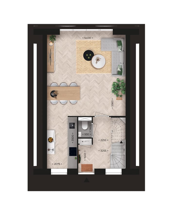 Foto 2 van type A Weeshuis (Bouwnr. 16)